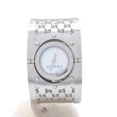 新品電池 稼働 箱付き GUCCI GG トワール バングルウォッチ QZ - メルカリ