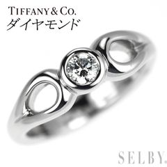 美品 ティファニー ダブルワイヤー 5P ダイヤ リング PT950 9号 - メルカリ