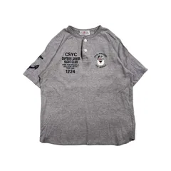 Captain Santa キャプテンサンタ ヘンリーネック 半袖 Tシャツ S/グレー系 メンズのサムネイル