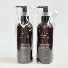 john masters naturals hand refreshener with tea tree & eucalyptus ジョンマスター T&Eハンドリフレッシュナー ハンドローション ティーツリー＆ユーカリの香り 236ml 2本セットのサムネイル