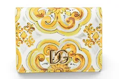 ドルチェ＆ガッバーナ 財布 コンチネンタルウォレット DOLCE&GABBANA 二つ折り財布 マヨリカプリント イエロー BI1211AQ240HG3OB 【中古】のサムネイル