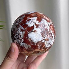 AAAAAAA級天然ガーデンクォーツ入り水晶丸玉B0701/YS/320D - メルカリ