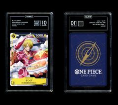PSA10 サンジ 8パックバトル優勝プロモ ワンピースカード - メルカリ