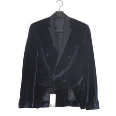 D&G ディーアンドジー ヴィンテージ ジャケット サイズ48 アシメヘム ブレザー ベロア ブランド古着【中古】20260630/RA9951のサムネイル