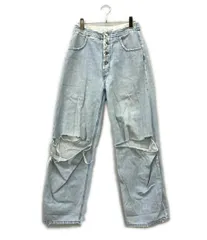 エムエムシックス メゾンマルジェラ ダメージ加工 デニムパンツ レディース SIZE 42 (L) MM6 Maison Margielaのサムネイル