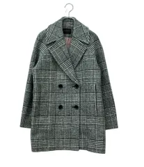 トゥモローランド ピーコート ウール カシミヤ グレンチェック柄 ショート 13-08-44-08303 レディース SIZE 34 (XS) TOMORROWLANDのサムネイル