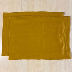 リネン100%ファスナー付き枕カバー（40×60cm用ファスナータイプ 