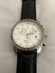稼働☆D＆G SPORT PRO ドルチェ&ガッパーナ メンズ QZ 腕時計 電池、革