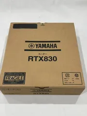 【未使用品・箱傷み】ヤマハ USB ギガアクセスVPNルーター dual_band RTX830※電源コード抜け防止金具が欠品しております。のサムネイル