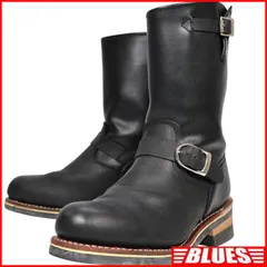 RED BIRD レッドバード エンジニアブーツ 26 スチールトゥ 本革 ロング バイク メンズ 黒 エンジニアブーツサイズ26cm一覧←SEULB屋着古← NR5062のサムネイル