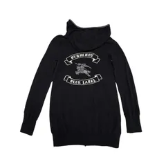 【Mサイズ】バーバリー ブルーレーベル パーカー ワンピース 綿 FB535-114-09 ブラック BURBERRY BLUE LABELのサムネイル