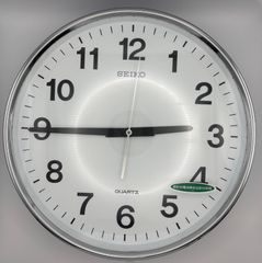 seiko 時計 アクリル セイコー 精工舎 ウォールクロック 動作品 - メルカリ