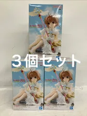 未開封 カードキャプターさくら クリアカード編 木之本桜 フィギュア 3個セット LF6D57 f107のサムネイル