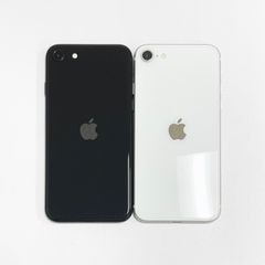 中古・2台まとめ売り】iPhoneSE2 64GB バッテリー73,76％(劣化) [2台