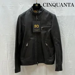 2026年最新】CINQUANTA メンズ レザージャケット・ライダースの人気