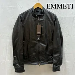 エンメティ JURI BEAMS 3 別注 0.7mm ナッパチェラータ ラムスキン レザー ジャケット シングル ライダース メンズ 46 ISItems【USED】【古着】【中古】50160592のサムネイル