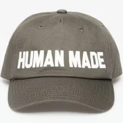 新品 正規品 HUMAN MADE 5PANEL TWILL CAP グレー CHACOAL ヒューマン