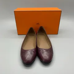 267001417 Hermes エルメス フラット シューズ パンプス 36 5サイズのサムネイル