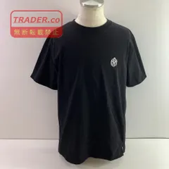 04w7287▽※【中古】MATIN AVENIR マタンアヴニール 24IW-MA015 Tシャツ 半袖 ワンポイントロゴ刺繍 ブラック Lサイズ【八王子店】のサムネイル