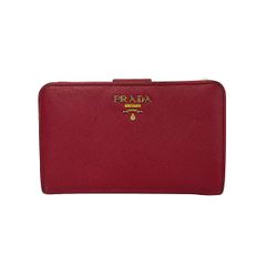 近年モデル】PRADA プラダ フラグメントケース カードケース レザー 赤