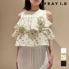 26SS極美品✨FRAY I.D フレイ アイディー レースアップビスチェ 0