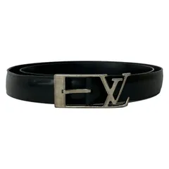 LOUIS VUITTON(ルイヴィトン) ベルト 105/42 サンチュールアナグラム30MM M9840 黒×シルバー レザーのサムネイル