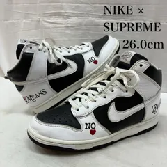 ナイキ SUPREME シュプリーム SB DUNK HIGH OG QS BY ANY MEANS ダンク ハイカット スニーカー DN3741-002 メンズ 26.0cm ISItems【USED】【古着】【中古】50161965のサムネイル