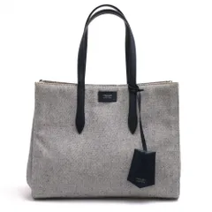 アルマーニ／GIORGIO ARMANI バッグ トートバッグ 鞄 ハンドバッグ レディース 女性 女性用 コットン 綿 キャンバス レザー 革 ネイビー 紺  Y1D041 YM47A SHOPPING E/W CANVAS+VACCHETTA ユニセックスのサムネイル