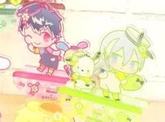 ミリプロ キーチェーン 音ノ瀬らこ 音ノ乃のの あくび ゆらぎゆら ③