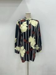 MARNI Kids フラワーロゴプリント 長袖シャツ ホワイト 大人可 - メルカリ