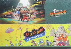 [중고] 포스터 롱 포스터(4접기) 주인공&슬리미 연합/집합 [스플라툰 레이더스&리듬 천국 미라클 스타즈]닌텐도 DREAM 2026년 8월호 부록