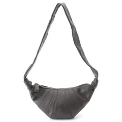 クリストフルメール SMALL CROISSANT BAG グレインレザー スモール クロワッサン ショルダーバッグ ダークチョコレート【中古】のサムネイル
