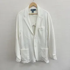 Polo by Ralph Lauren 鹿の子テーラードジャケットホワイト白のサムネイル