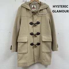 ヒステリックグラマー 日本製 ロゴパッチ ベージュ ダッフルコート 2ac-7650 レディース FREE ISItems【USED】【古着】【中古】50161518のサムネイル