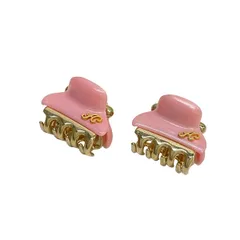 acca(アッカ) アクセサリー美品  - ライトピンク×ゴールド ヘアクリップ×2点のサムネイル
