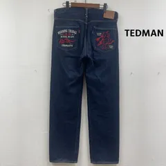 テッドマン TED COMPANY DEVIL号 シリーズ 刺繍 赤耳 セルビッチ デニム パンツ メンズ 36インチ ISItems【USED】【古着】【中古】50161768のサムネイル