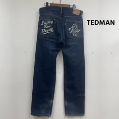 テッドマン TED COMPANY DEVIL号 シリーズ 刺繍 赤耳 セルビッチ デニム パンツ メンズ 34インチ ISItems【USED】【古着】【中古】50161769のサムネイル