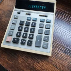 CASIO カシオ 電卓 計算機 S-1 昭和レトロ 当時物 ELECTRONIC CALCULATORのサムネイル