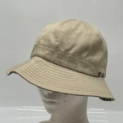 KO4471□DAKS ダックス ハット 帽子 コットン ベージュ系 57.5cmのサムネイル