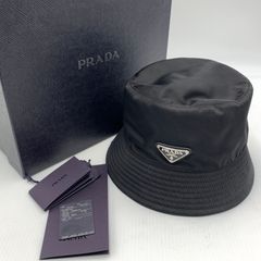 【yasuさん仮契約】PRADA Re-Nylon バケットハット ブラック yasuさん仮契約】PRADA Re-Nylon バケットハット ブラック - メルカリ