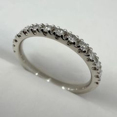 ヴァンドーム青山 ダイヤモンド ハーフエタニティ プラチナ リング