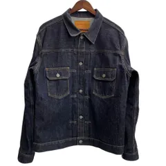 フラットヘッド THE FLAT HEAD 14.5oz デニムジャケット 50sモデル 2ndモデル OJ-D002 ジャケット ブルー 44サイズ 201MT-6233 VBのサムネイル