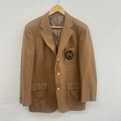 J.PRESS 金ボタン紋章ブレザー キャメル - メルカリ