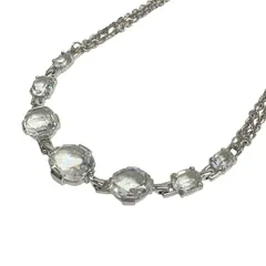 SWAROVSKI(スワロフスキー) ネックレス美品  - シルバー×クリアのサムネイル