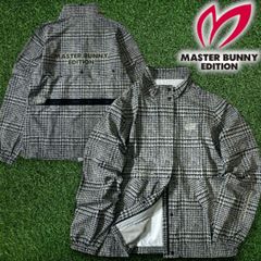 美品/5】マスターバニー シアサッカー ストライプ ジップアップ