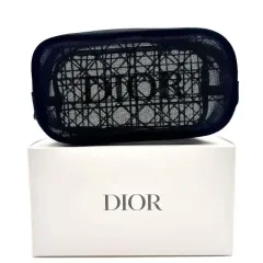 DIOR BEAUTY ディオール メッシュ コスメ化粧ポーチ ブラック Gift Box (化粧箱) 付のサムネイル