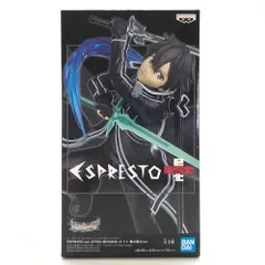 BANDAI SPIRITS フィギュア キリト 「ソードアート・オンライン インテグラル・ファクター」 ESPRESTO est-EXTRA MOTIONS-キリト 黒の剣士Ver. 未開封品のサムネイル