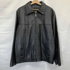 Eddie bauer / エディー・バウアー / シングルライダース / 牛革 / サイズL / ブラックのサムネイル