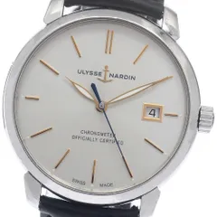 ユリス・ナルダン Ulysse Nardin 8153-111-2190 クラシコ デイト 自動巻き メンズ _966496のサムネイル