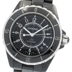シャネル CHANEL H0685 J12 黒セラミック 38MM デイト 自動巻き メンズ 保証書付き_946621のサムネイル